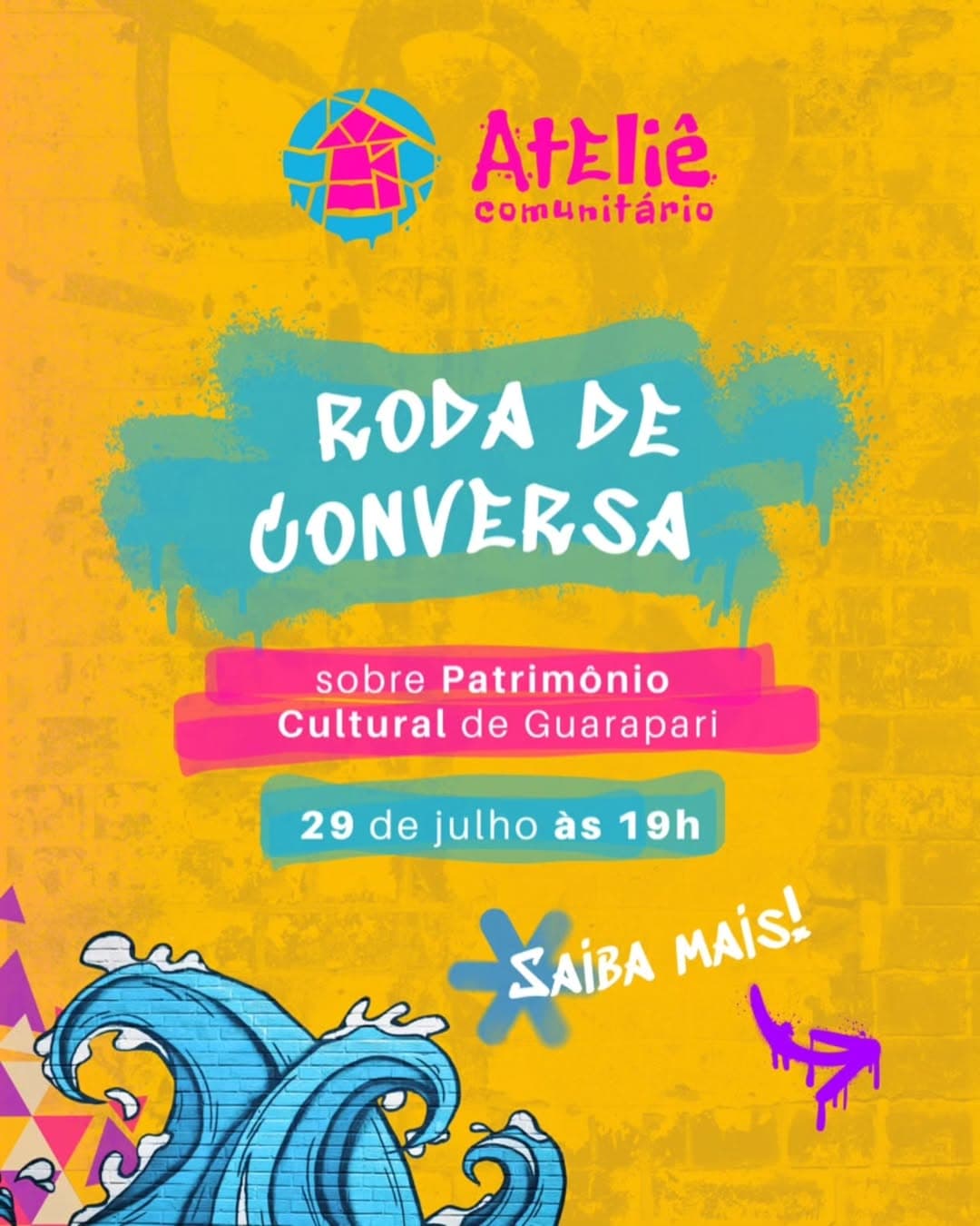 Qual é a Guarapari que você conhece? Roda de Conversa sobre Patrimônio Cultural