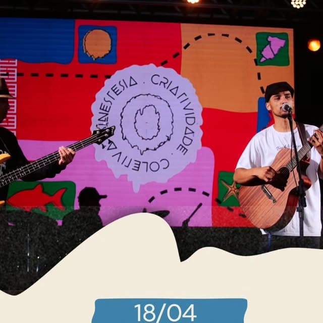 Mostra Cultural Sinestésica em Anchieta na Praça de Iriri